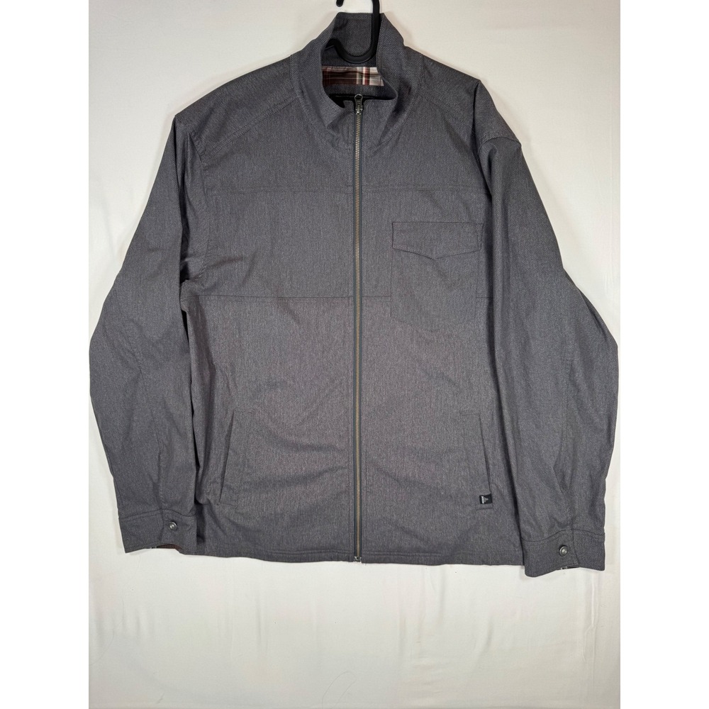 Prana Lightweight Softshell Zion Jacket Grey XXL Hiking Outdoor Gorpcore